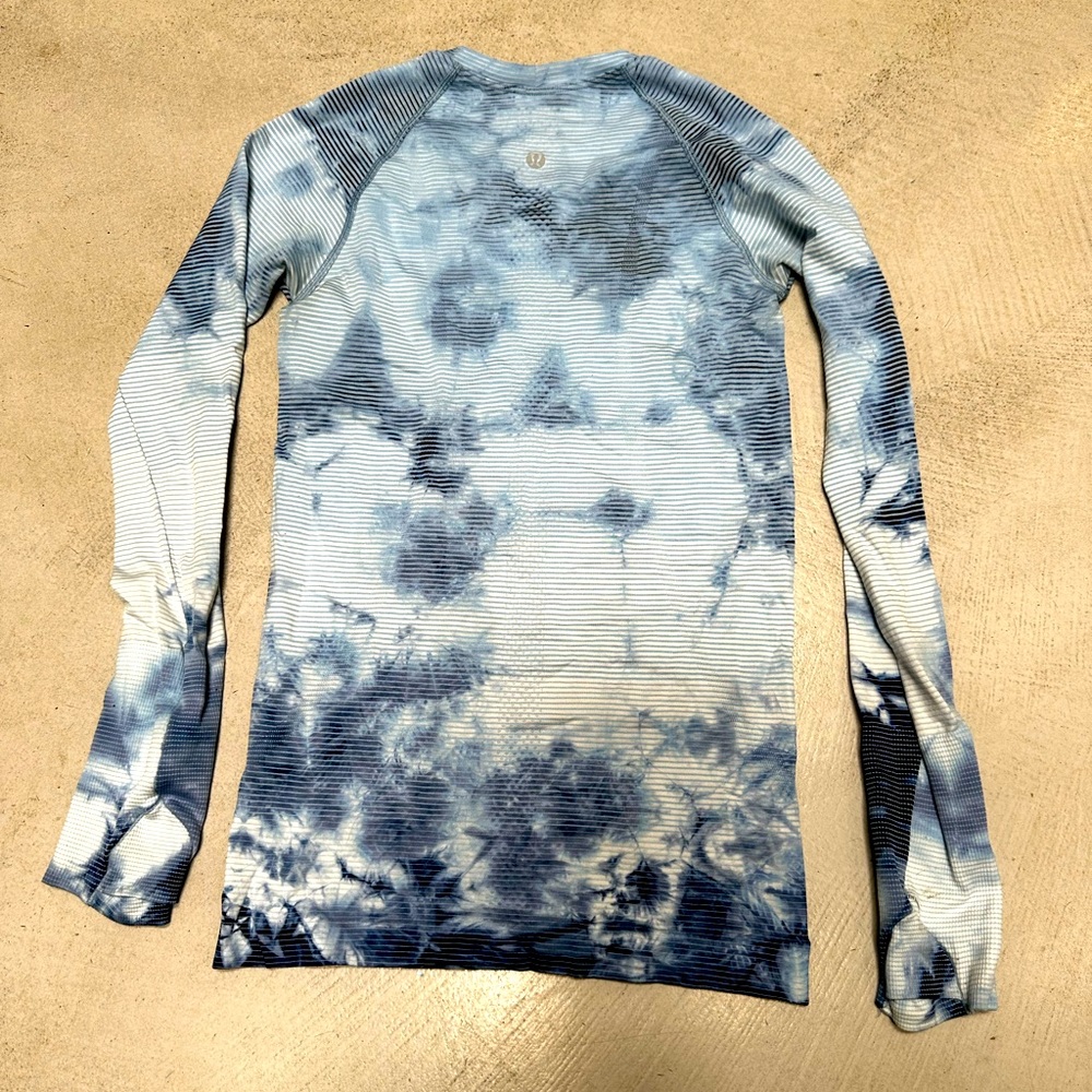 Lululemon tie dye swiftly tech long sleeve
